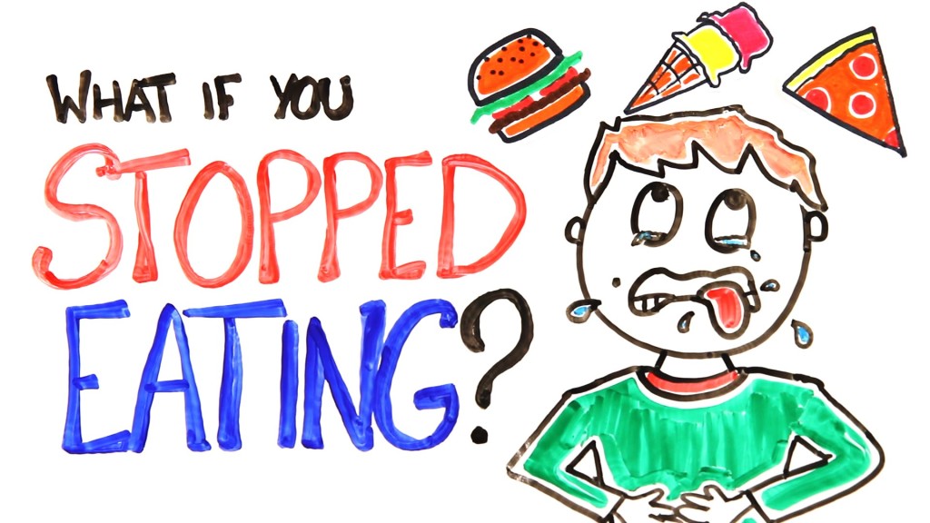 what happen if you stop eating?
